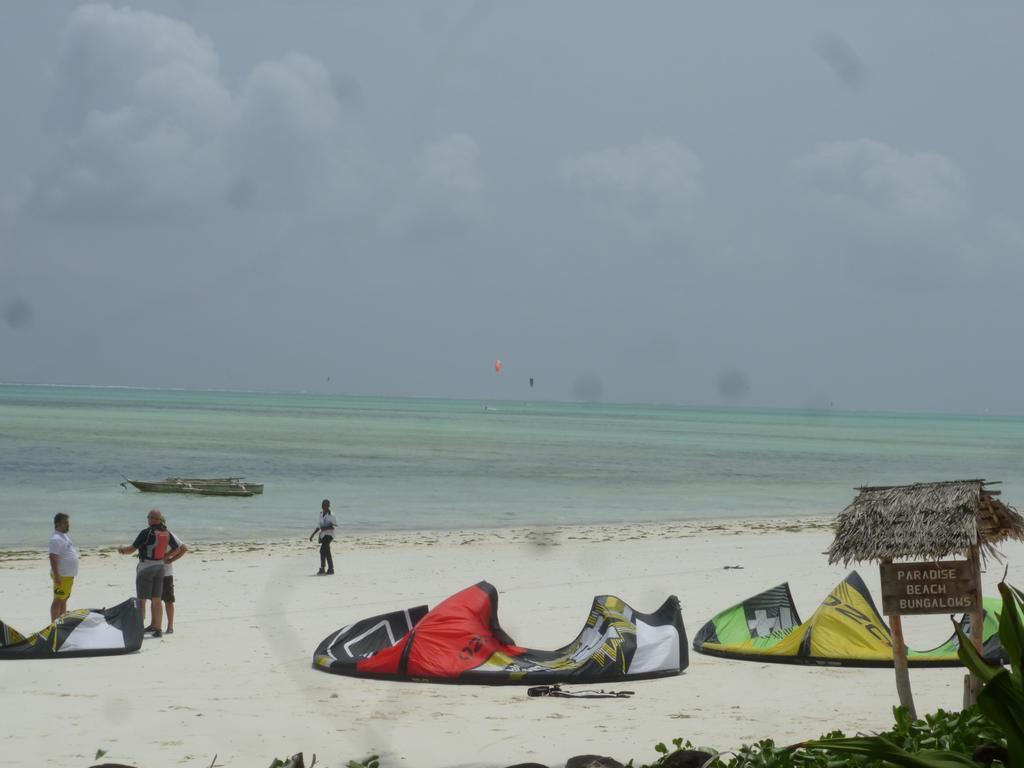 Paradise Beach Bungalows Paje Esterno foto